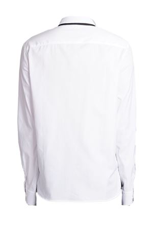 Camicia in cotone bianco e nero NEIL BARRETT | MY60219CY054526N